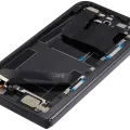 Mid-Frame Housing For Google Pixel 9 Pro Fold (Premium) (Obsidian)