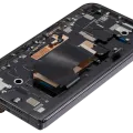 Mid-Frame Housing For Google Pixel 9 Pro Fold (Premium) (Obsidian)