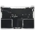 Top Case with Battery and Keyboard (ISO UK) For MacBook Pro 13" A2289 (2020) (Silver)