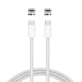 Apple 240W USB-C to USB-C Braided Charging Cable for MacBook Pro / MacBook Air / iPad Pro (2m / 6 ft) (OEM Brand New, Bulk Packaging)