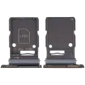 Single Sim Card Tray For Samsung Galaxy S25 Edge (Premium) (Titanium Jetblack)
