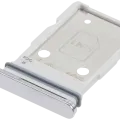 Dual Sim Card Tray For Samsung Galaxy S25 Edge (Premium) (Titanium Silver)