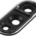 Back Camera Lens With Cover Bezel Ring For Samsung Galaxy S25 Edge (Titanium Jetblack)