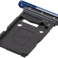 Single Sim Card Tray For Samsung Galaxy Z Fold 7 (Premium) (Blue Shadow)