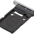 Single Sim Card Tray For Samsung Galaxy Z Fold 7 (Premium) (Silver Shadow)