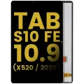 LCD Assembly Without Frame For Samsung Galaxy Tab S10 FE 10.9" (X520) (2025) (Refurbished) (Black)