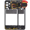 Mid-Frame Housing For Samsung Galaxy A23 5G (A236U / 2022) (US Version) (Black)