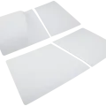 Faceplate Cover (Top & Bottom) For Sony PlayStation 5 Slim Disc Edition (White)