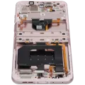 OLED Assembly With Frame For Motorola Razr 2025 / Razr 60 (XT2553 / 2025) (Refurbished) (Parfait Pink)
