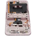OLED Assembly With Frame For Motorola Razr 2025 / Razr 60 (XT2553 / 2025) (Refurbished) (Parfait Pink)