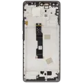 OLED Assembly With Frame For Xiaomi Redmi Note 14 Pro 4G (Refurbished) (Midnight Black)