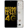 OLED Assembly With Frame For Xiaomi Redmi Note 14 Pro 4G (Refurbished) (Ocean Blue)