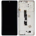 OLED Assembly With Frame For Xiaomi Redmi Note 14 Pro 4G (Refurbished) (Ocean Blue)