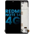 LCD Assembly With Frame For Xiaomi Redmi Note 14 4G (International Version) (Aftermarket: Incell) (All Colors)