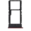 Single Sim Card Tray For Motorola Moto G Stylus 5G (XT2419 / 2024) (Premium) (Scarlet Wave)