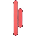 Hard Buttons (Power / Volume) For Samsung Galaxy S25 / S25 Plus (Premium) (Coral Red)