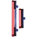 Hard Buttons (Power / Volume) For Samsung Galaxy S25 / S25 Plus (Premium) (Coral Red)
