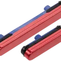 Hard Buttons (Power / Volume) For Samsung Galaxy S25 / S25 Plus (Premium) (Coral Red)