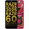 OLED Assembly With Frame For Motorola Razr Ultra 2025 (XT2551 / 2025) / Razr 60 Ultra (XT2551 / 2025) (Refurbished) (Cabaret)