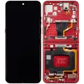 OLED Assembly With Frame For Motorola Razr Ultra 2025 (XT2551 / 2025) / Razr 60 Ultra (XT2551 / 2025) (Refurbished) (Rio Red)