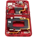 OLED Assembly With Frame For Motorola Razr Ultra 2025 (XT2551 / 2025) / Razr 60 Ultra (XT2551 / 2025) (Refurbished) (Rio Red)