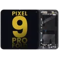 Inner OLED Assembly With Frame For Google Pixel 9 Pro Fold (Refurbished) (Obsidian)