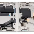 Inner OLED Assembly With Frame For Google Pixel 9 Pro Fold (Refurbished) (Porcelain)