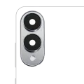 Back Camera Lens With Cover Bezel Ring For Samsung Galaxy S25 Edge (Titanium Silver)