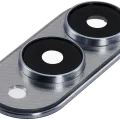 Back Camera Lens With Cover Bezel Ring For Samsung Galaxy S25 Edge (Titanium Silver)