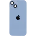 Back Glass w/ MagSafe Magnet & NFC & Flashlight Flex For iPhone 14 (Service Pack) (Blue)
