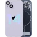 Back Glass w/ MagSafe Magnet & NFC & Flashlight Flex For iPhone 14 (Service Pack) (Purple)