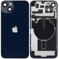 Back Glass w/ MagSafe Magnet & NFC & Flashlight Flex For iPhone 14 Plus (Service Pack) (Midnight)