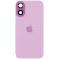 Back Glass w/ MagSafe Magnet & NFC & Flashlight Flex For iPhone 16 (Service Pack) (Pink)