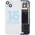 Back Glass w/ MagSafe Magnet & NFC & Flashlight Flex For IPhone 15 Plus (Service Pack) (Blue)