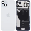 Back Glass w/ MagSafe Magnet & NFC & Flashlight Flex For IPhone 15 Plus (Service Pack) (Blue)