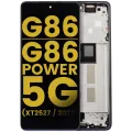 OLED Assembly With Frame For Motorola Moto G86 / G86 Power 5G (XT2527 / 2025) (Refurbished) (Spellbound)