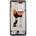 OLED Assembly With Frame For Motorola Moto G86 / G86 Power 5G (XT2527 / 2025) (Refurbished) (Spellbound)