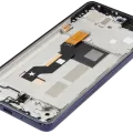 OLED Assembly With Frame For Motorola Moto G86 / G86 Power 5G (XT2527 / 2025) (Refurbished) (Spellbound)