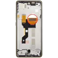 OLED Assembly With Frame For Motorola Moto G86 / G86 Power 5G (XT2527 / 2025) (Refurbished) (Golden Cypress)