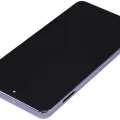 OLED Assembly With Frame For Motorola Moto G86 / G86 Power 5G (XT2527 / 2025) (Refurbished) (Cosmic Sky)