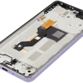 OLED Assembly With Frame For Motorola Moto G86 / G86 Power 5G (XT2527 / 2025) (Refurbished) (Cosmic Sky)