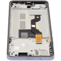OLED Assembly With Frame For Motorola Moto G86 / G86 Power 5G (XT2527 / 2025) (Refurbished) (Cosmic Sky)