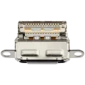 Charging Port Only For iPad 11 (2025) (Soldering Required) (Premium) (10 Pack) (Silver)