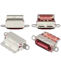 Charging Port Only For iPad 11 (2025) (Soldering Required) (Premium) (10 Pack) (Pink)