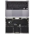 Top Case with Battery and Keyboard (ISO UK) For MacBook Pro 13" A2338 (2020) (Space Gray)