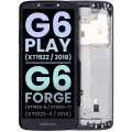 LCD Assembly With Frame For Motorola Moto G6 Play (XT1922 / 2018) / G6 Forge (XT1922-6 / XT1922-7 / XT1922-9 / 2018) (US Version) (Genuine OEM) (Gold)