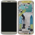 LCD Assembly With Frame For Motorola Moto G6 Play (XT1922 / 2018) / G6 Forge (XT1922-6 / XT1922-7 / XT1922-9 / 2018) (US Version) (Genuine OEM) (Gold)