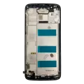 LCD Assembly With Frame For Motorola Moto G6 Plus (XT1926 / 2018) (Genuine OEM) (Black)