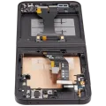 Inner OLED Assembly With Frame For Samsung Galaxy Z Flip 6 (F741) (US & International) (Refurbished) (Black)
