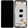 OLED Assembly With Frame For Xiaomi Redmi Note 13 4G (Aftermarket Plus) (Midnight Black)